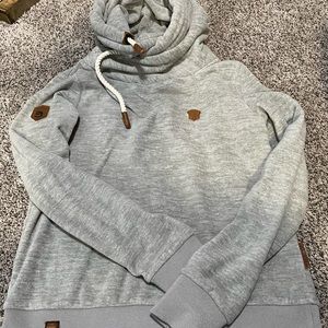 Naketano fleece grey hoodie